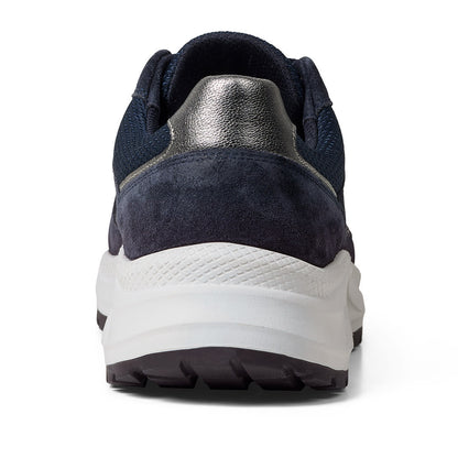 ANNA- MOVER LACE MESH/SUEDE NAVY