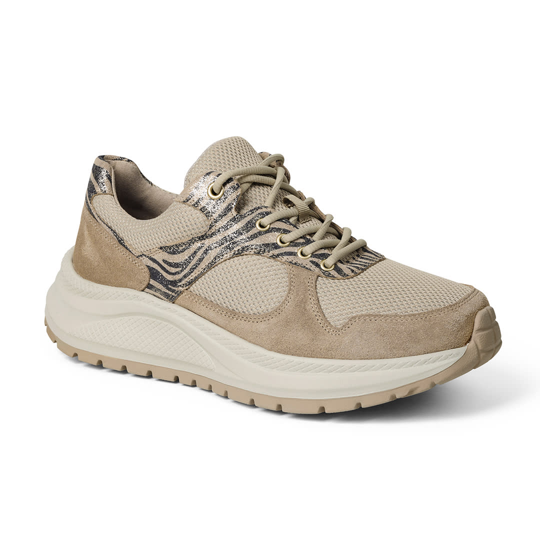 ANNA - MOVER LACE MESH/SUEDE ANIMAL