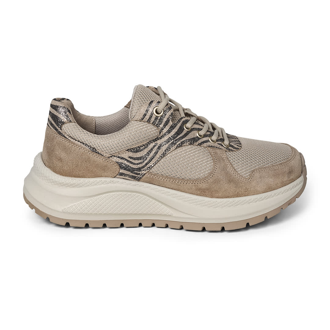 ANNA - MOVER LACE MESH/SUEDE ANIMAL