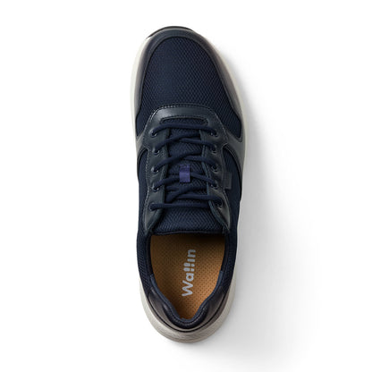 NOAH - MOVER LACE MESH/FULLGRAIN NAVY