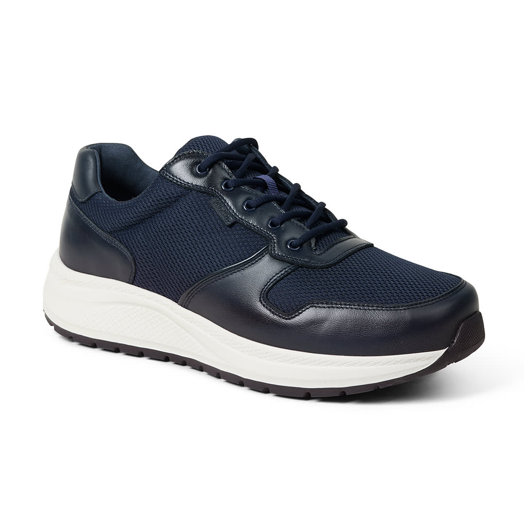 NOAH - MOVER LACE MESH/FULLGRAIN NAVY